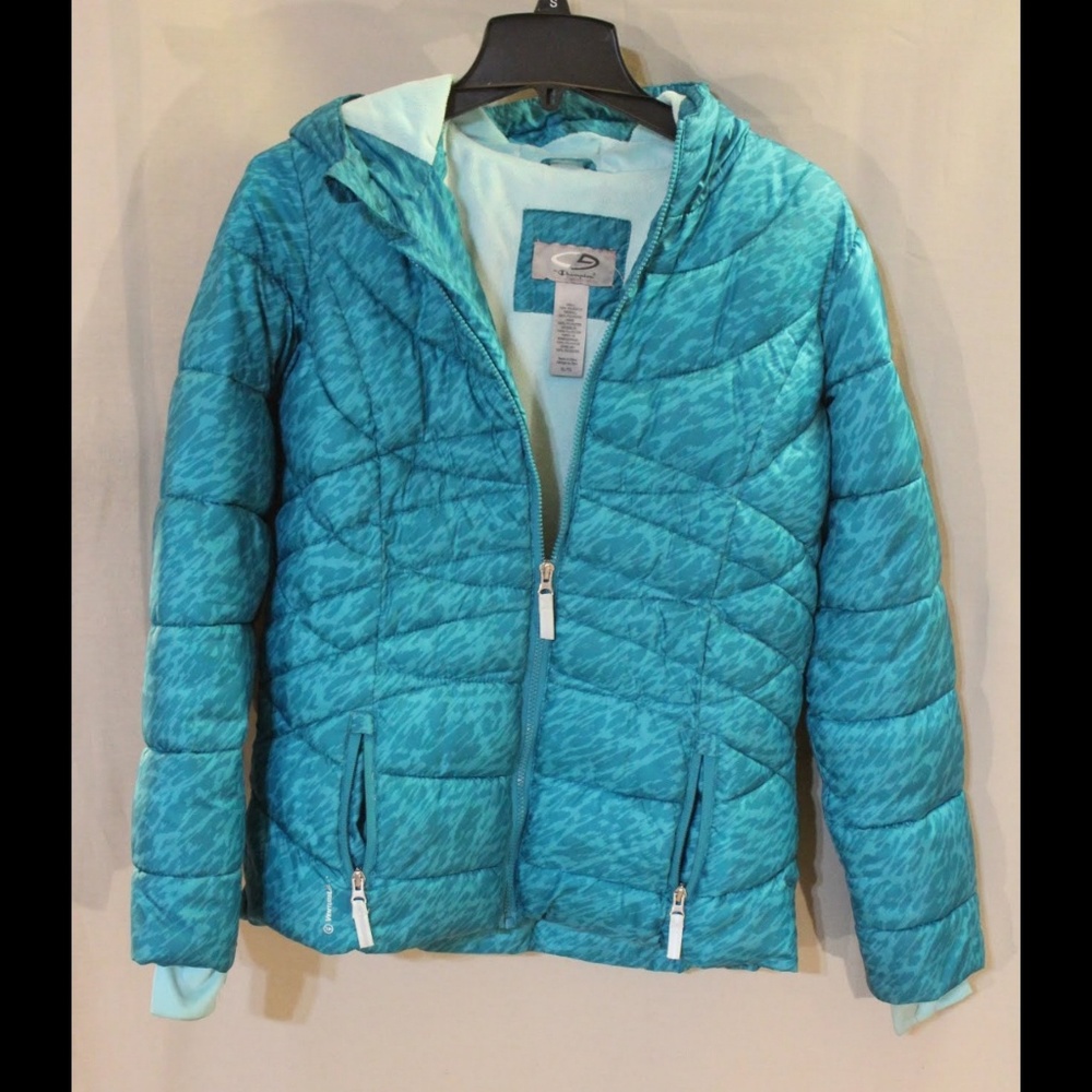 JUNIORS- Champion Turquoise Blue Winter Coat